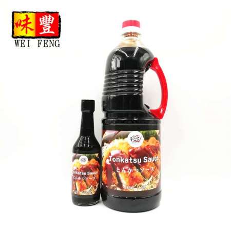 OEM factory HACCP BRC sweet salty sour taste fried food meat cooking Pork chops seasoning Japanese sauce tonkatsu sauce